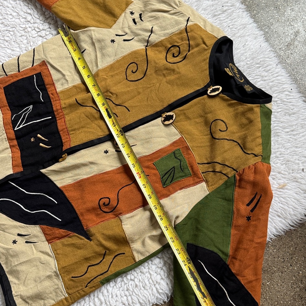 Vintage Patchwork Jacket - image 4